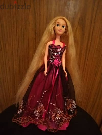 Princess RAPUNZEL TANGLED doll long hair bending legs ball neck=18$