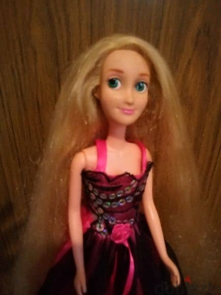 Princess RAPUNZEL TANGLED doll long hair bending legs ball neck=17$ 4