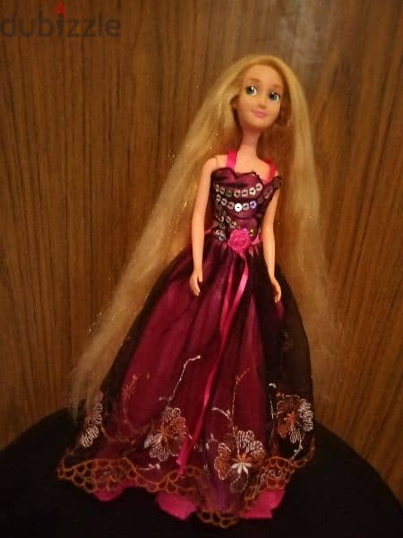 Princess RAPUNZEL TANGLED doll long hair bending legs ball neck=17$ 6