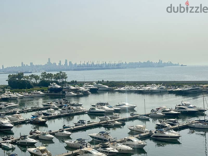 Waterfront City Dbayeh/ Full Marina View Apartment for Sale + Balcony 0