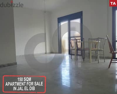 150 sqm Apartment for Sale in Jal el Dib  REF#TA110382