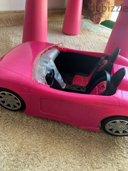 Barbie pink car 3