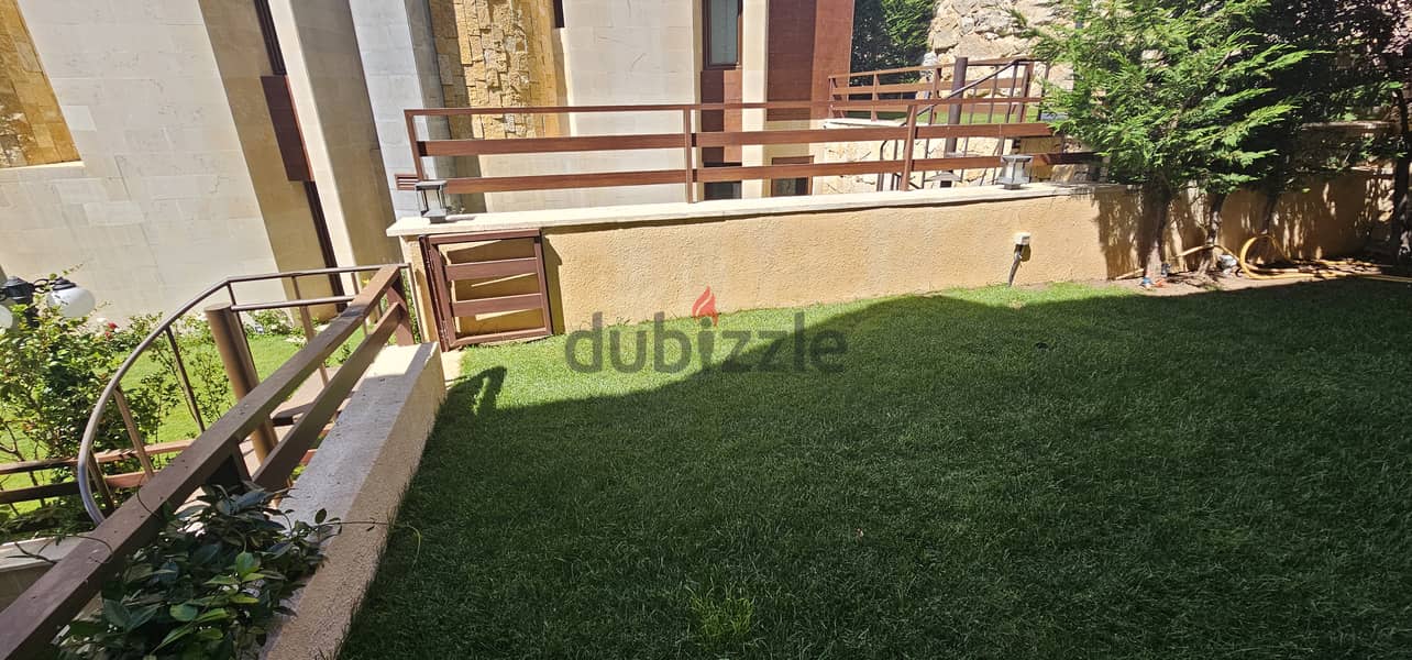 RWK360GZ - Chalet Duplex For Rent With Garden In Faqra 2