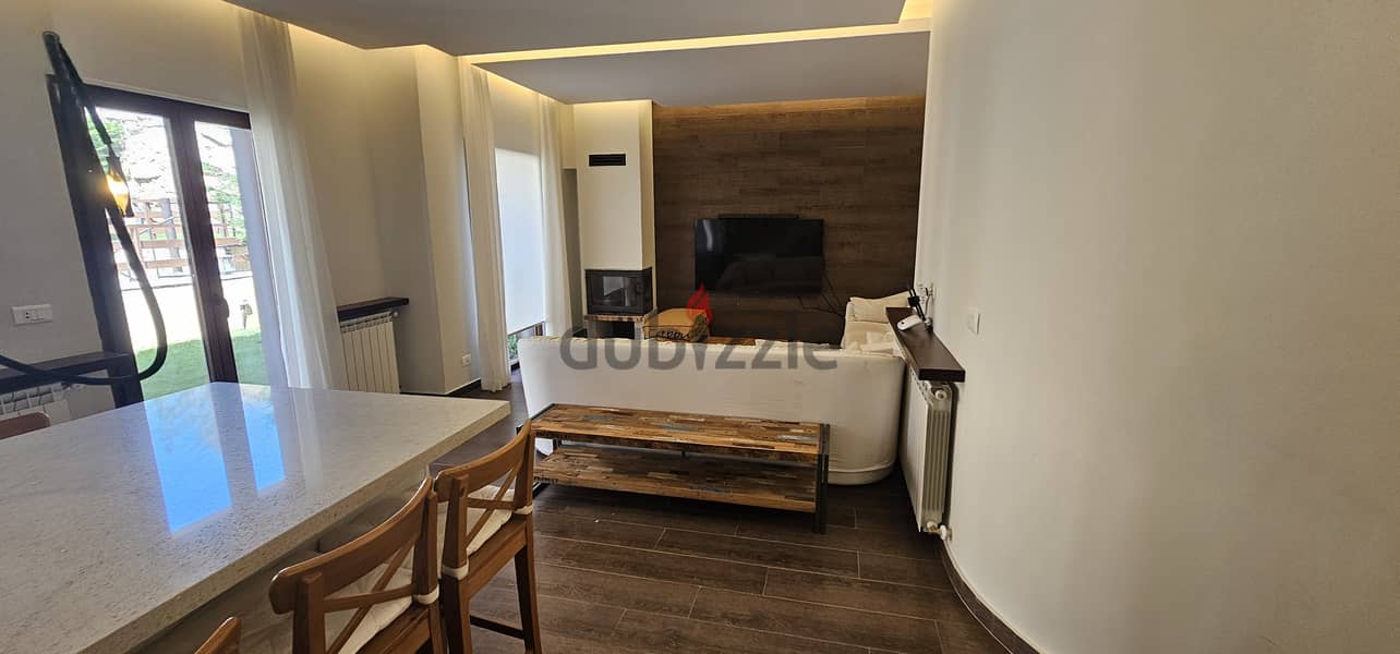 RWK360GZ - Chalet Duplex For Rent With Garden In Faqra 11