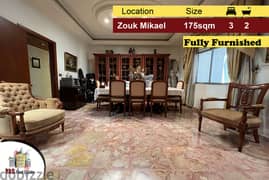 Zouk Mikael 175m2 | Fully Furnished | Quiet Street | EH | 0