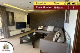 Zouk Mosbeh 180m2 | Decorated Flat | Cozy | Mountain View | EL | 0