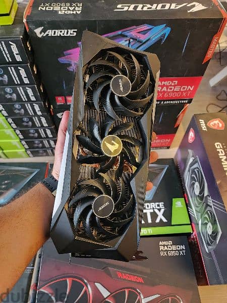 Open Box Gigabyte Aorus Master AMD Radeon 6900XT 16GB 1