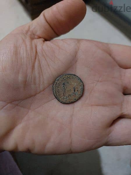 Ancient Roman Bronze Coin for Emperor Deocletian year 28AD 1