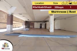 Kfarhbab/Ghazir 350m2 | Showroom for Rent | Perfect Investment | IV | 0