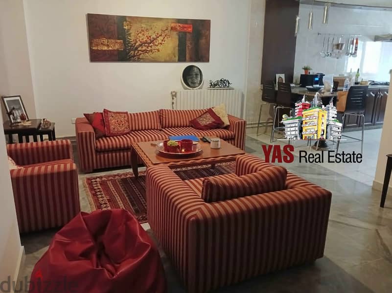 Mtayleb 175m2 | 50m2 Terrace | Furnished | Calm Street | PA | 11