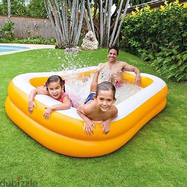 Intex Mandarin Swim Center Family Pool 229 x 147 x 46 cm 1