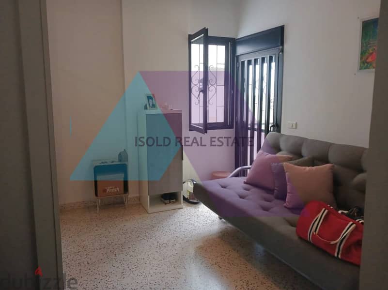 Fully furnished 175m2 apartment with 50m2 terrace for sale in Mtayleb 10