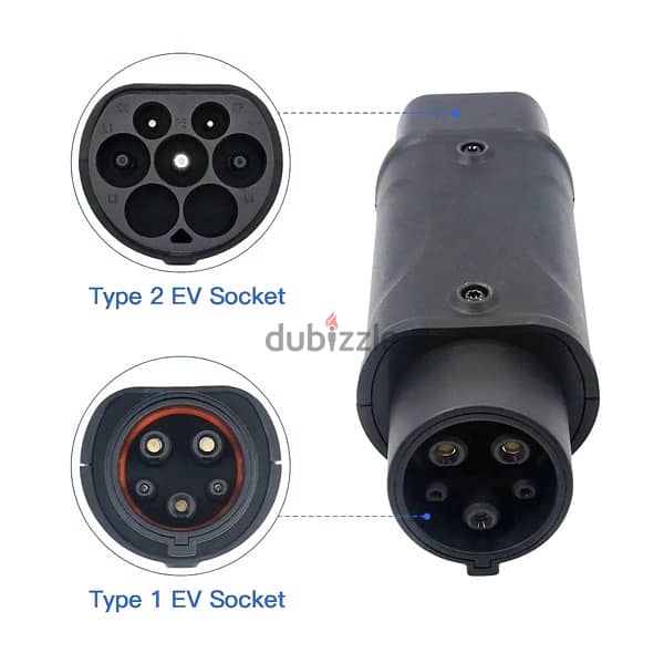 Electric car Charger adapters from Type2 to Tesla, Type1, GBT 2