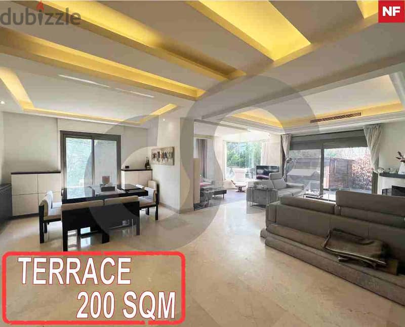 APARTMENT WITH TERRACE IN  KESERWAN / NEW SHEILEH ! REF#NF01120 ! 0