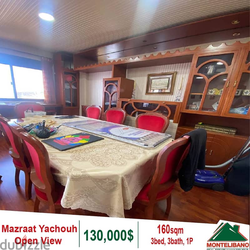 Fully Furnished Apartment for sale in Mazraar Yachouh!! 5