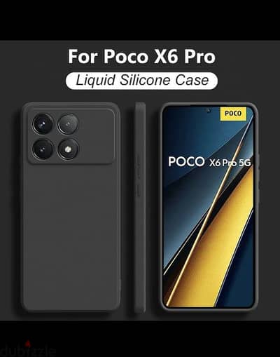 poco x6 pro silicone case cover