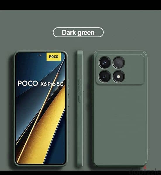 poco x6 pro silicone case cover 1