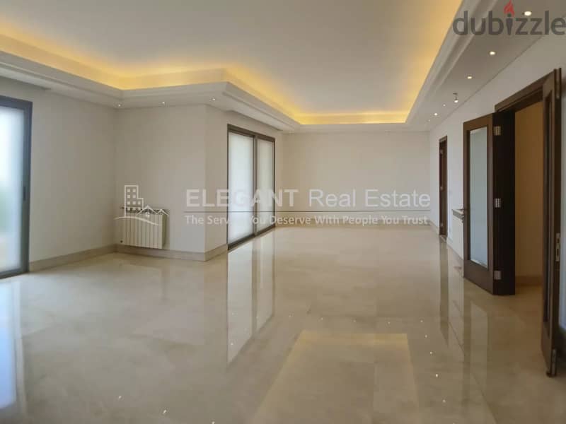 Apartment for Sale | Panoramic View | Baabda 1