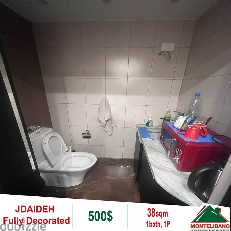 Fully Decorated Office for rent in Jdaideh!! 1