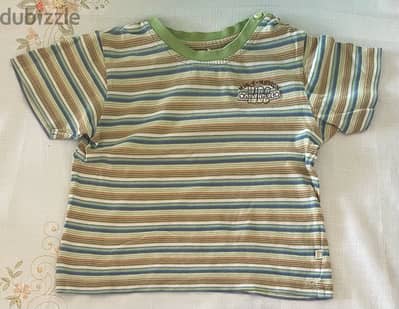 “Baby GAP” colorful striped t-shirt