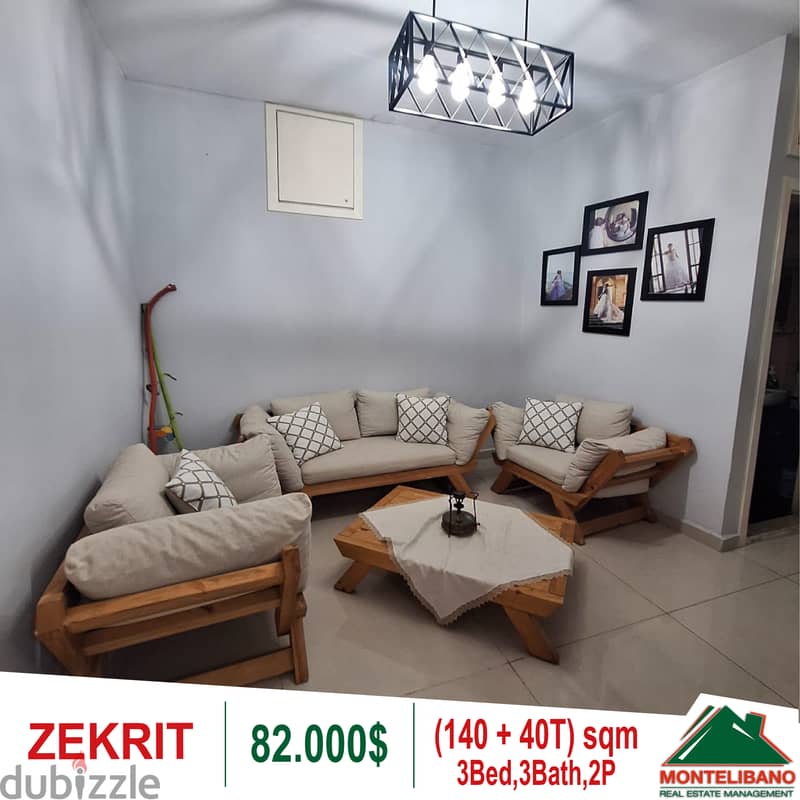 Apartment for sale in Zekritt!!! 2