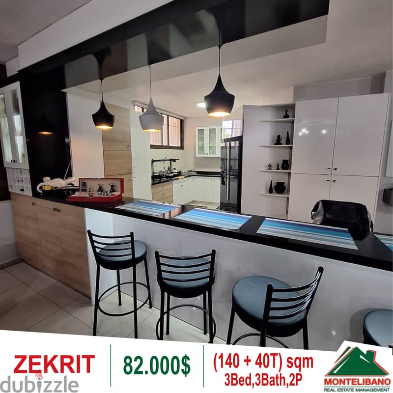 Apartment for sale in Zekritt!!! 4