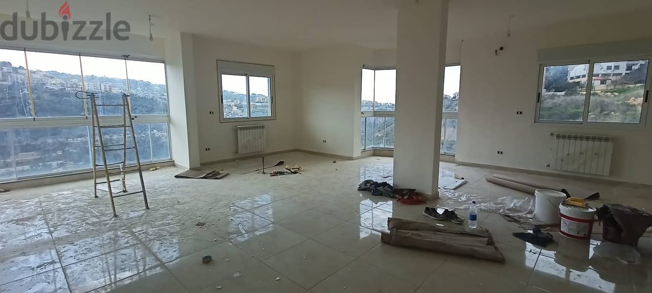 MANSOURIEH 350SQ NEW BUILDING PANORAMIC SEA VIEW + TERRACE , MA-213 0