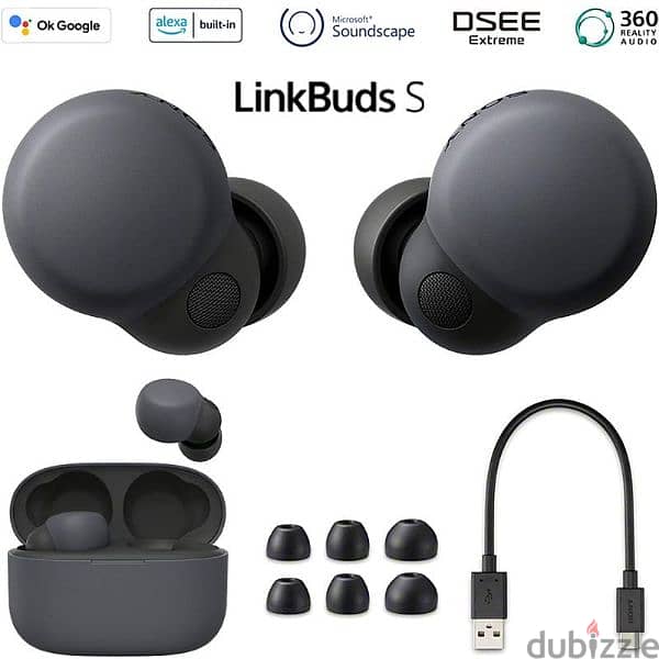 Sony LinkBuds S Truly Wireless Noise Canceling Earbuds 0