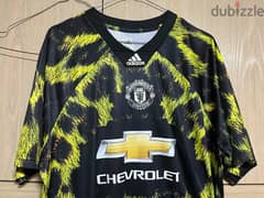 Manchester United chevrolet EA SPORT Special Edition Adidas jersey 0