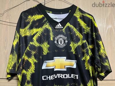 Manchester United chevrolet EA SPORT limited Edition Adidas jersey