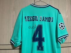 Real Madrid sergio Ramos 4 2020 mint adidas jersey