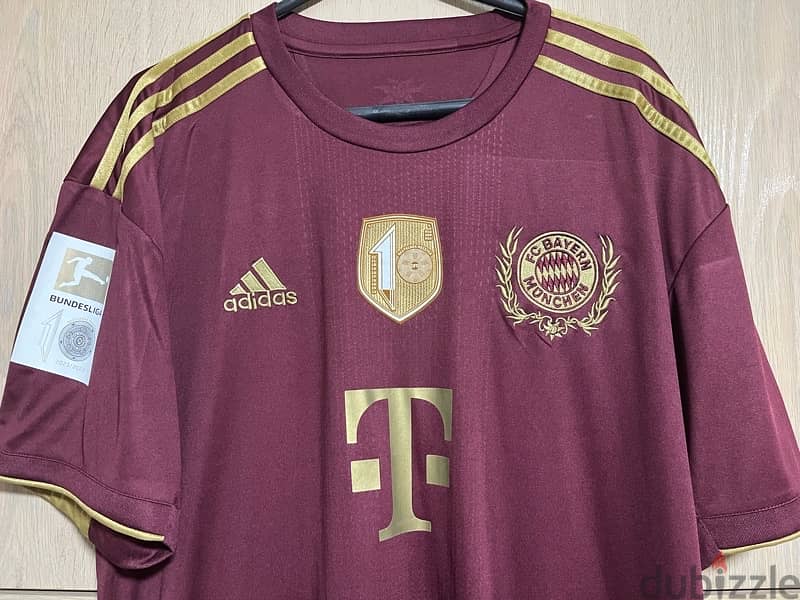 Bayern Munich DE ligt 4 limited edition adidas bundesliga jersey 1