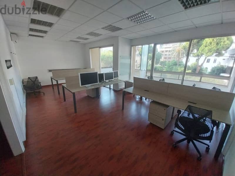 180 Sqm | Fully Furnished Office For Rent In Achrafieh |Prime Location 1