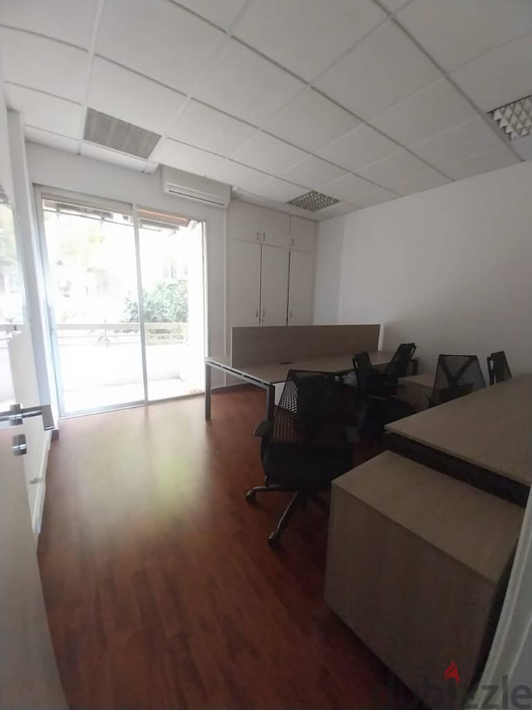 180 Sqm | Fully Furnished Office For Rent In Achrafieh |Prime Location 4