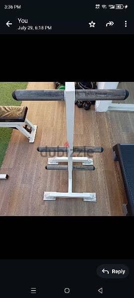 gym equipment for sale barely used 3