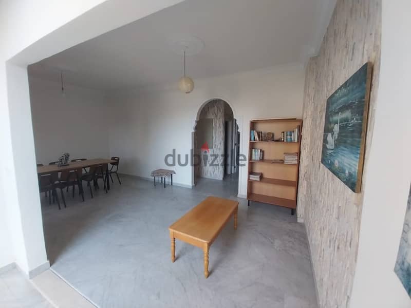 120 Sqm | Semi Furnished / Clean Apartment For Rent In Hadath 0