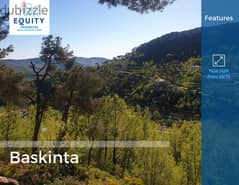 Baskinta | Great Deal | Mountain View | 1034 SQM | 110,000$ |#CK818154 0