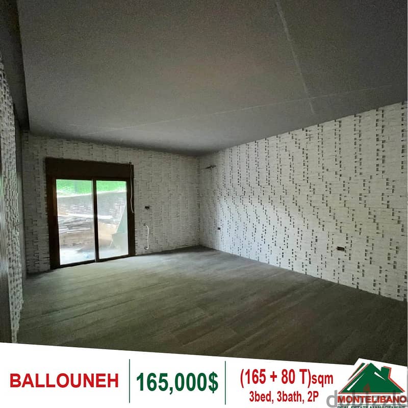 Fully Decorated Apartment for sale in Ballouneh!! 1