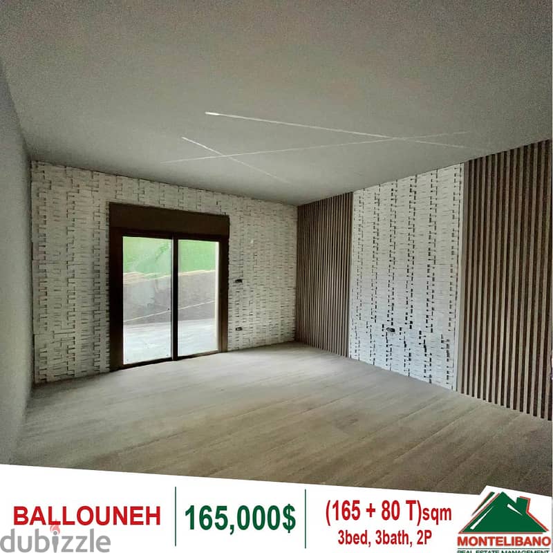 Fully Decorated Apartment for sale in Ballouneh!! 2