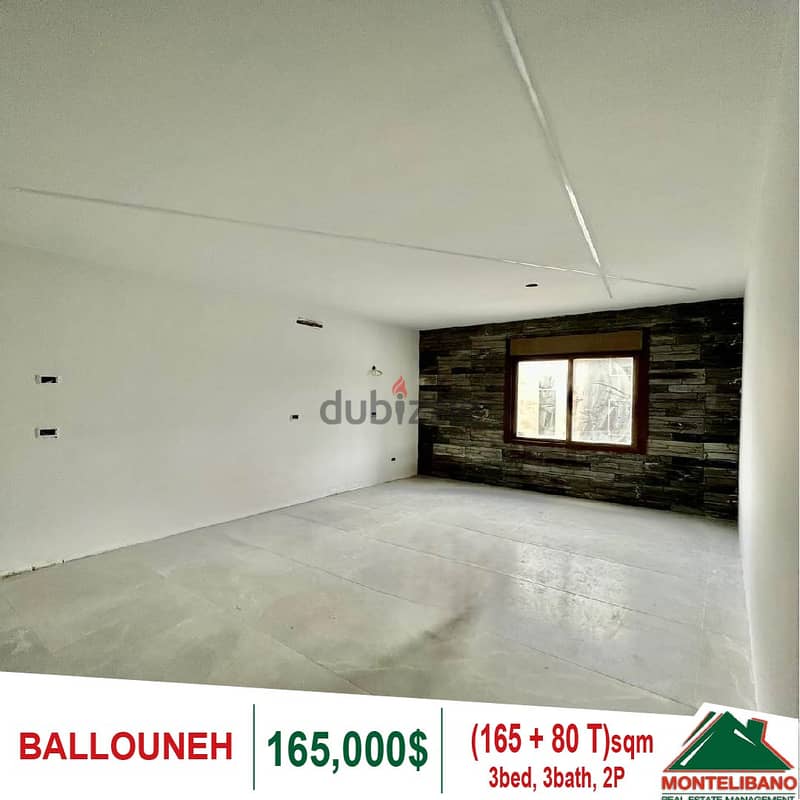 Fully Decorated Apartment for sale in Ballouneh!! 3