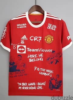 Manchester United CR7 the comeback jerseys special edition