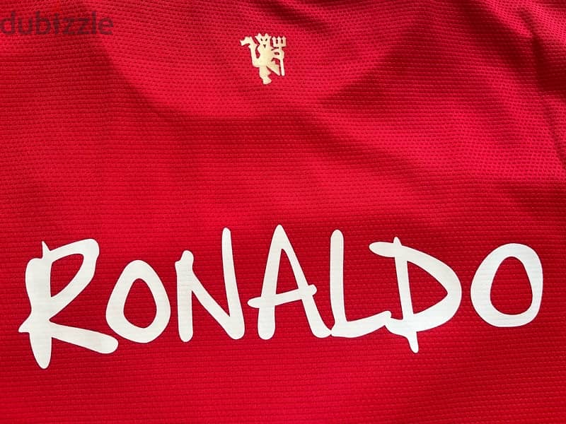 Manchester United ronaldo CR7 the goat kit special edition 3