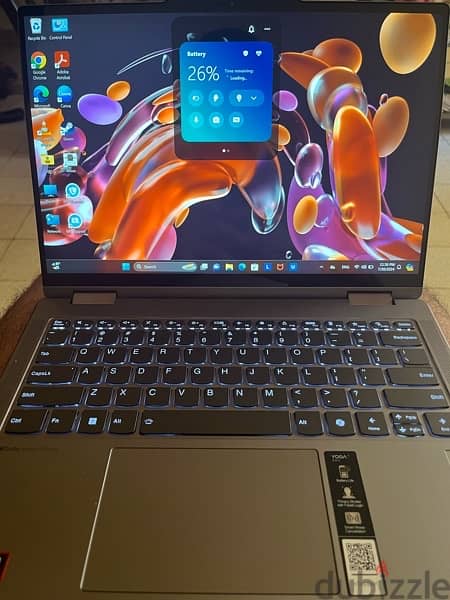 lenovo yoga 7 (11 months warranty) open box 1