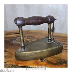 vintage brass iron