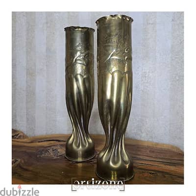 WW1 Artillery Shell Vases