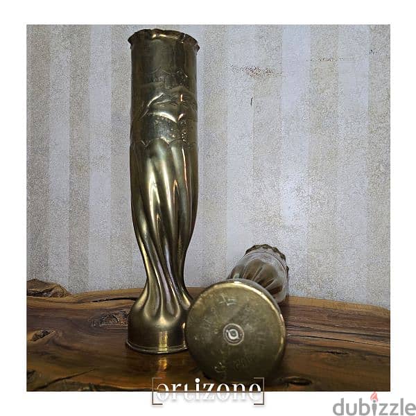 WW1 Artillery Shell Vases 2