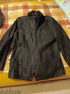 black genuine leather jacket 0