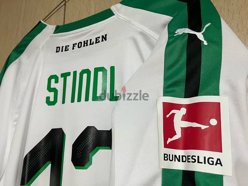 Brossia Mönchengladbach stindl 13 puma home jersey 2018 2