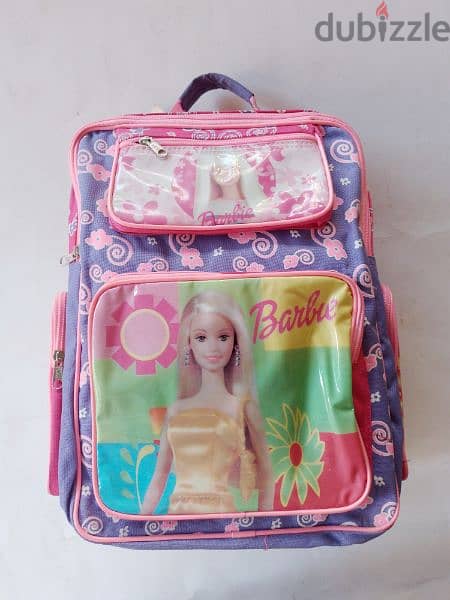 Barbie school bag Size 15 inch 1