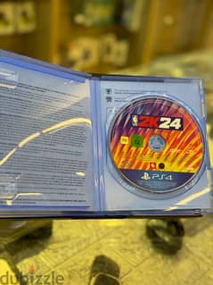 Used ps4 cd  nba 2k24 0